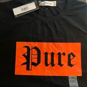 Brand new Orange pure shirt size x small